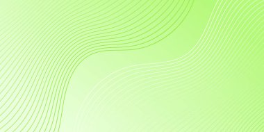 Çizgiler ve ızgara ile soyut arkaplan. Orta boy pankart. Tasarım elementi. Broşür, broşür, broşür, broşür, poster için vektör arkaplan. Yeşil gradyan. Yaz, eko, doğa.