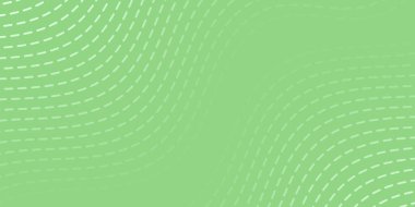 Çizgiler ve dalgalarla soyut arkaplan. Orta boy pankart. Tasarım elementi. Broşür, broşür, broşür, broşür, poster için vektör arkaplan. Yeşil Gradyan