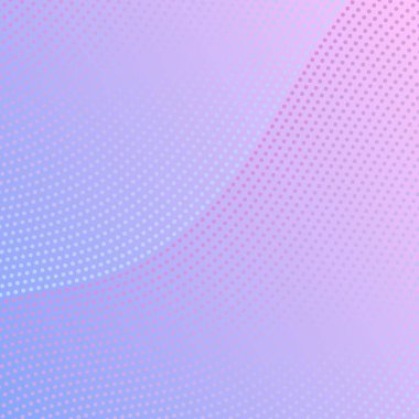 Dalgalar ve noktalarla soyut bir arkaplan. Vektör bayrağı. Poster, kart, broşür, broşür, broşür için arka plan. Tasarım için geometrik element. Pembe ve mavi gradyan. Mor renk