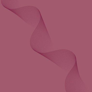 Çizgilerle soyut arkaplan. Dalgalı vektör pankartı. Poster, kart, broşür, broşür, broşür için arka plan. Tasarım için geometrik element. Pembe gradyan. Kara Cuma bayrağı