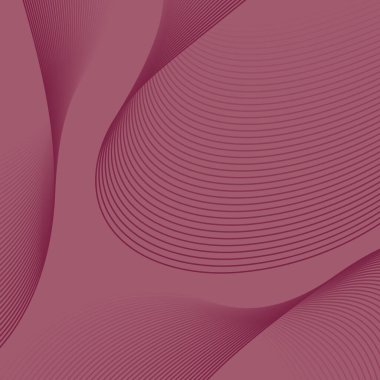 Çizgilerle soyut arkaplan. Dalgalı vektör pankartı. Poster, kart, broşür, broşür, broşür için arka plan. Tasarım için geometrik element. Pembe gradyan. Kara Cuma bayrağı