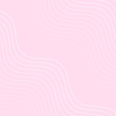 Çizgiler ve dalgalarla soyut bir arkaplan. Pankart. Tasarım elementi izole edildi. Broşür, broşür, broşür, broşür, poster için vektör arkaplan. Pembe ve beyaz eğim. Aşk, tatlı, yumuşak 