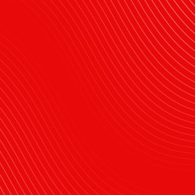 Çizgiler ve dalgalarla soyut bir arkaplan. Pankart. Tasarım elementi izole edildi. Broşür, broşür, broşür, broşür, poster için vektör arkaplan. Kırmızı gradyan. Aşk, Sevgililer Günü