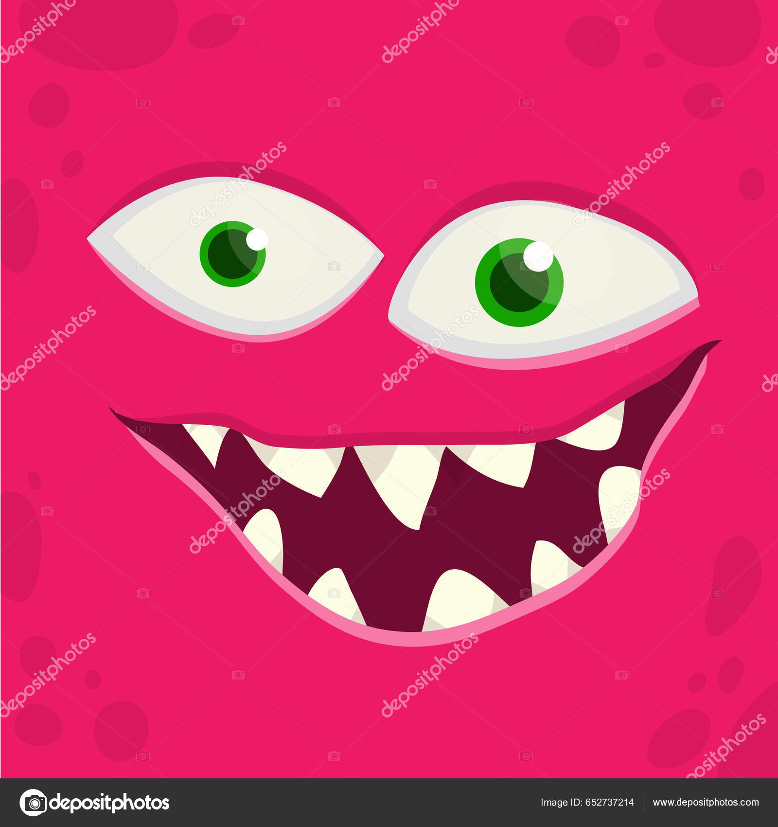 Vetores de Cara Assustadora De Monstro De Desenho Animado Ilustração De  Expressão De Monstro Bonito E Feliz Projeto De Halloween Ótimo Para  Decoração De Festa e mais imagens de Alienígena - iStock