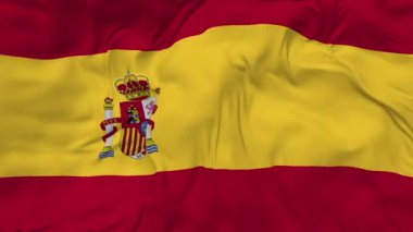 İspanya Bayraksız Döngüleme Arkaplanı, Döngülü Kabarık Doku Kumaşı Yavaş Hareket, 3B Hazırlama