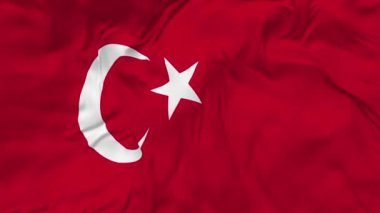 Türkiye Bayraksız Döngü Arkaplanı, Çarpışan Doku Kumaşı Yavaş Hareket, 3 Boyutlu Hazırlama