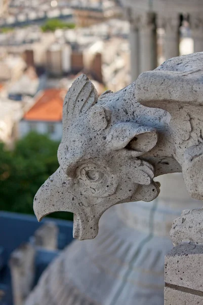 Gargoyle on The Basilica of the Sacred Heart of Paris, Sacred Heart of Montmartre