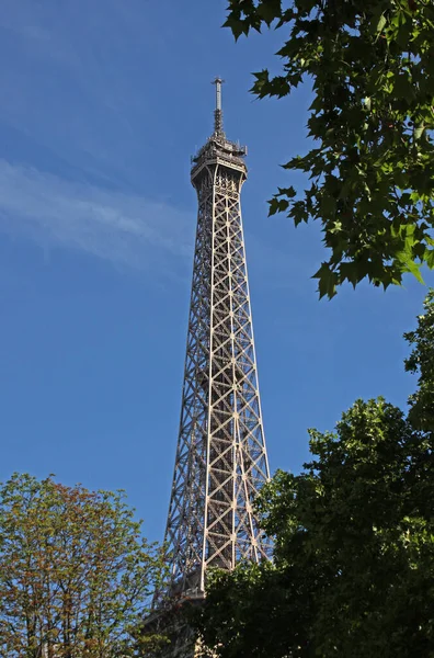 Вид Ейфелеву Вежу Центр Парижа Франція — стокове фото