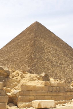 Giza, Mısır 'da Khufu Piramidi