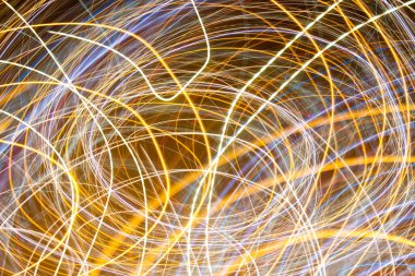 Soyut dondurucu arka plan Işık boyası, Işık çizimi