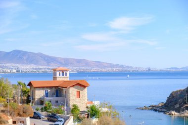 Pire, Atina, Yunanistan. Mikrolimano Limanı.