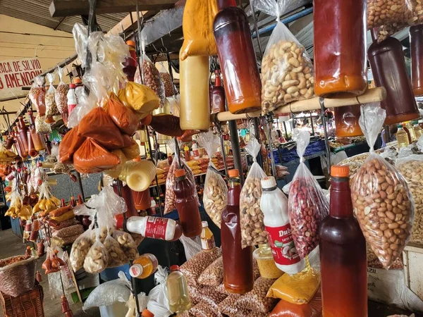 Comida Mexicana Tradicional Mercado — Fotografia de Stock