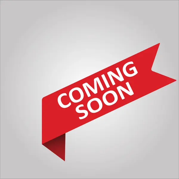 Yakında Banner kırmızı indirimli Web Sitesi Posteri ve Banner Yaratıcı Tasarım Sanatı