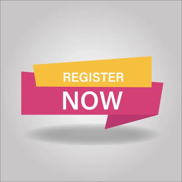 Regiater Now Banner kırmızı indirimli Web Sitesi Posteri ve Banner Yaratıcı Tasarım Sanatı