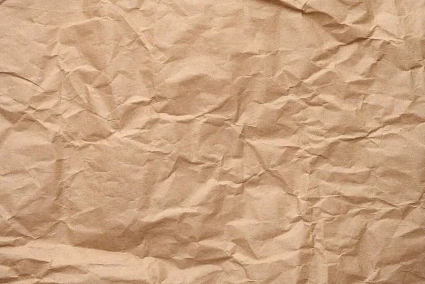 Текстура Коричневого Крихкого Ремісничого Паперу Повна Рамка — стокове фото
