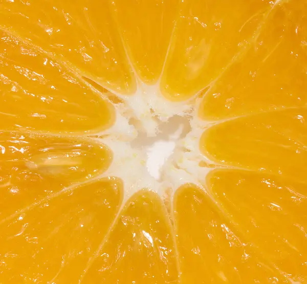 Textur Färsk Saftig Skuren Apelsin — Stockfoto