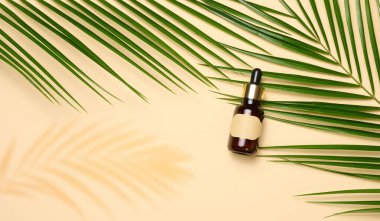 Pipetli cam şişe, kozmetik için ambalaj, reklam ve promosyon