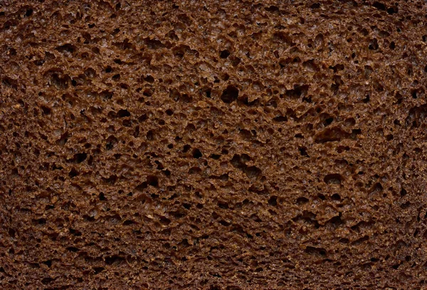 Texture Baked Rye Bread Close — Stock Photo, Image