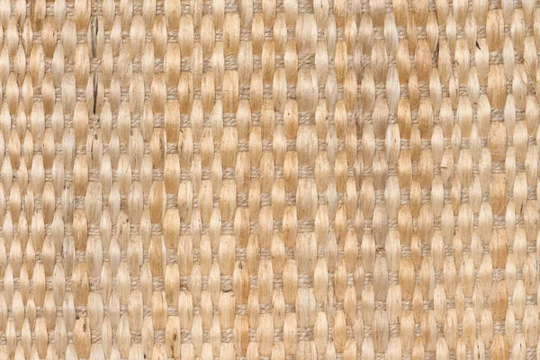 黄麻褐色织物的质地 有大量纤维交织在一起 — 图库照片