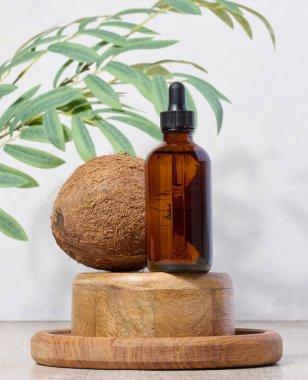 Pipetli cam şişeler, kozmetik ürünleri için ambalaj, reklam ve promosyon