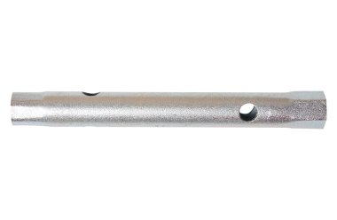 İzole edilmiş beyaz arkaplanda metal hex anahtarı
