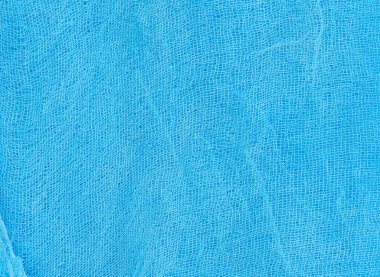 Mavi pamuk sargı bezi dokusu, tam çerçeve