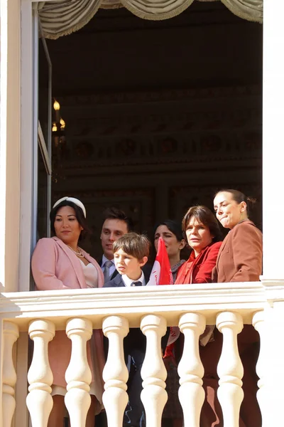 Monaco Monaco 2022 Die Fürstliche Familie Grimaldi Mit Prinzessin Stephanie — Stockfoto