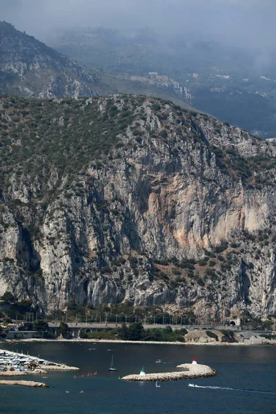 Saint Jean Cap Ferrat Frankrijk Juli 2021 Uitzicht Vanaf Villa — Stockfoto