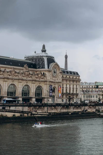 Paříž Francie 2021 Fasáda Muzea Orsay Paříži — Stock fotografie