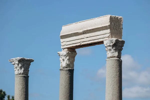 Ruinas Romanas Antigua Ciudad Libanesa Byblos —  Fotos de Stock