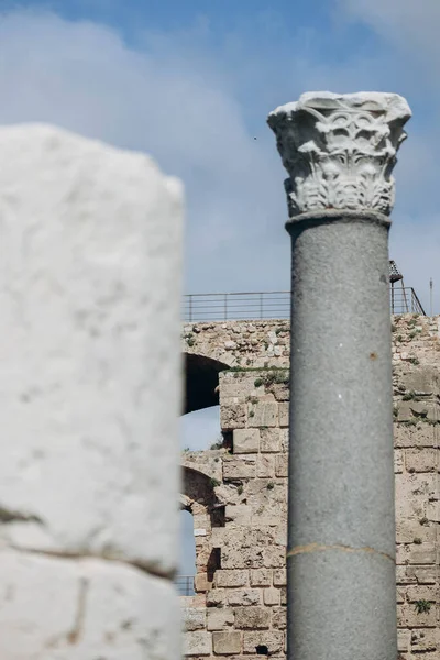 Roman Ruins Lebanese Ancient City Byblos — Stock Photo, Image