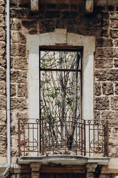 Abandoned Destroyed Buildings Achrafieh District Beirut Lebanon — Stock Photo, Image