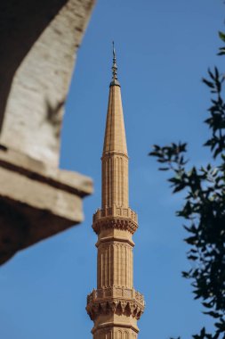 Muhammed el-Emin Camii 'nin minaresi, Beyrut şehir merkezinde bulunan bir Sünni Müslüman camii..