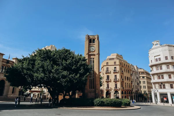 Beiruts Centrala Distrikt Beiruts Historiska Och Geografiska Kärna Även Kallat — Stockfoto