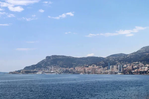 View Principality Monaco Cap Martin — Stock Photo, Image