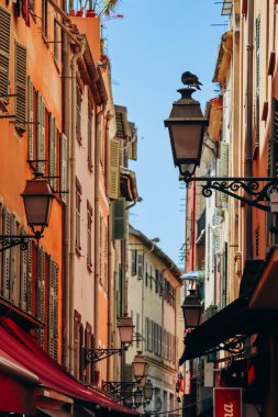 Güzel, Fransa - 25 Haziran 2023: Picturesque Caddesi, Old Nice