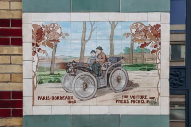 Londra, Birleşik Krallık - 25 Eylül 2023: Michelin Evi 81 Fulham Road, Chelsea, Londra 'da Michelin Lastik Şirketi Ltd..