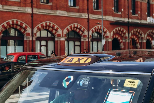 Londres Reino Unido Septiembre 2023 Famosos Hermosos Taxis Londres Taxis — Foto de Stock