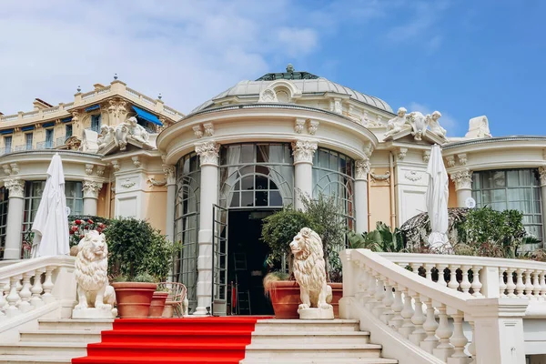 stock image Beaulieu sur Mer, France - July 30, 2023: The Palace of Circe in Beaulieu-sur-Mer, in the south of France