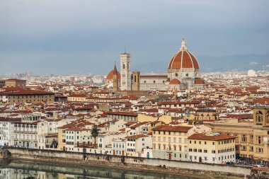 Piazzale Michelangelo 'dan muhteşem Floransa manzarası