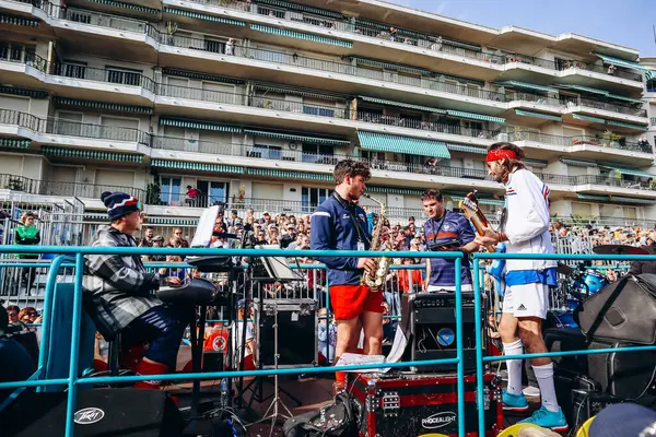 Menton, Fransa - 18 Şubat 2024: Menton 'daki 