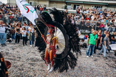 Menton, Fransa - 18 Şubat 2024: Menton 'daki 