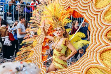 Menton, Fransa - 18 Şubat 2024: Menton 'daki 