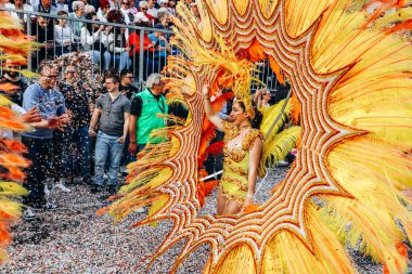 Menton, Fransa - 18 Şubat 2024: Menton 'daki 