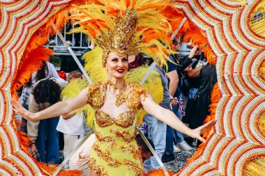 Menton, Fransa - 18 Şubat 2024: Menton 'daki 