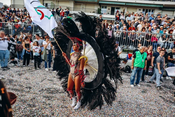 Menton, Fransa - 18 Şubat 2024: Menton 'daki 