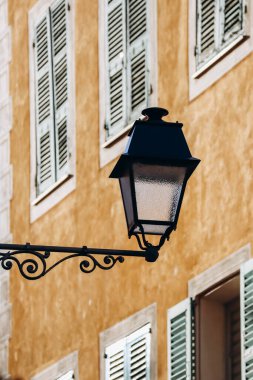 Fransa 'nın güneyinde, Menton' da güzel bir kasaba.