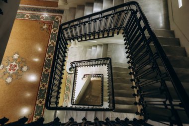 Monako, Monako - 15 Aralık 2023: Monako 'daki Villa Paloma' nın İçi