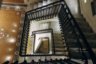 Monako, Monako - 15 Aralık 2023: Monako 'daki Villa Paloma' nın İçi