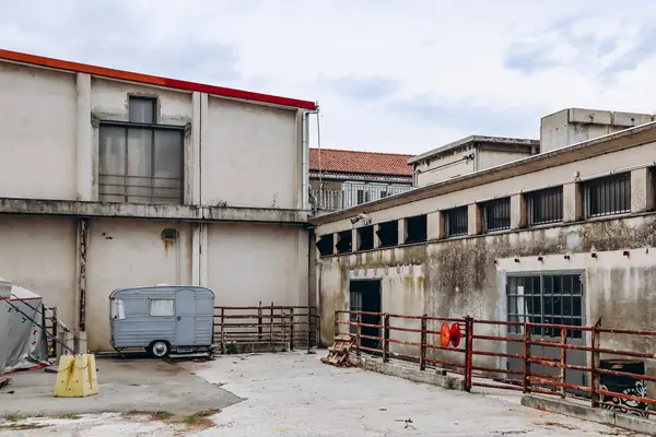 stock image The old slaughterhouse in Nice, now a center for contemporary art called 